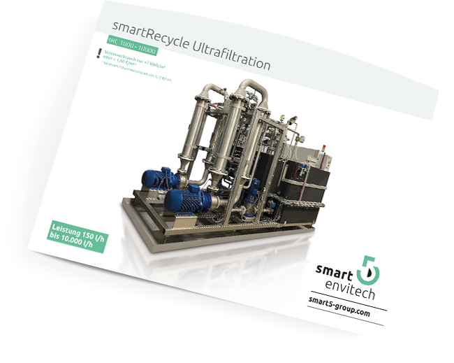 Ultrafiltrationsanlagen smartReCycle