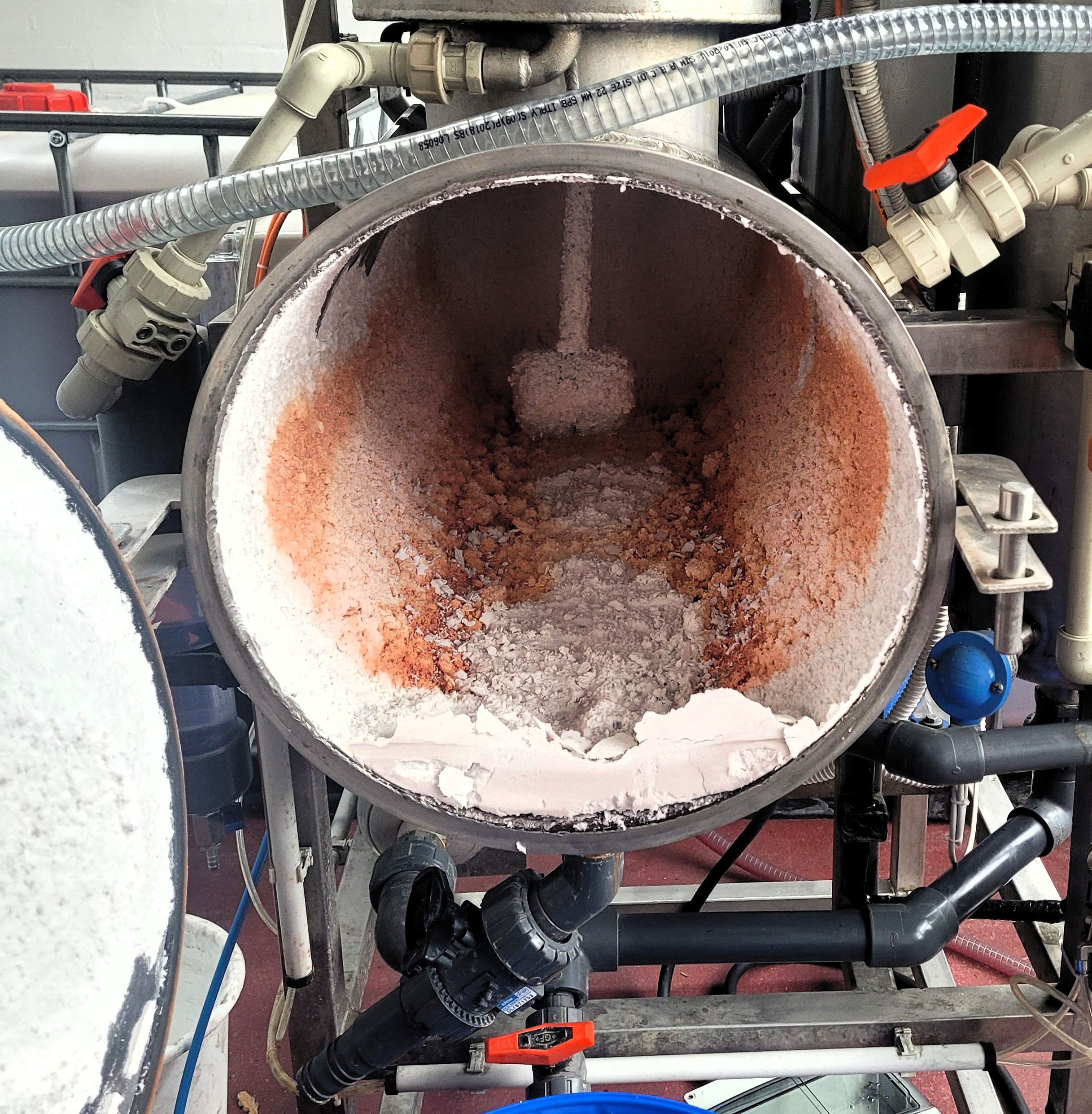 Vakuumverdampfer mit Scraper als Wärmepumpenverdampfer