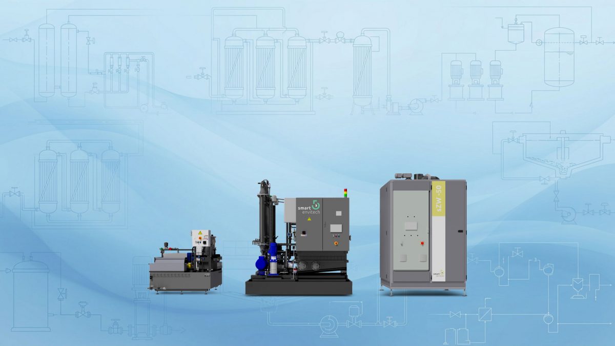 Industrielle Wasser- und Abwasseraufbereitung bei smart5