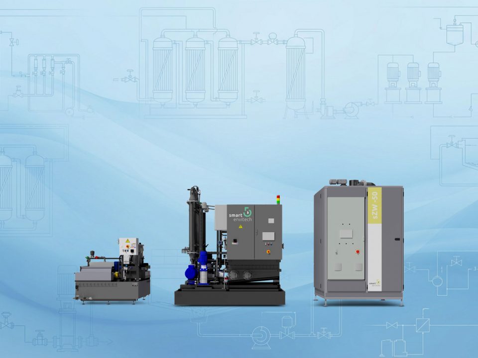 Industrielle Wasser- und Abwasseraufbereitung bei smart5