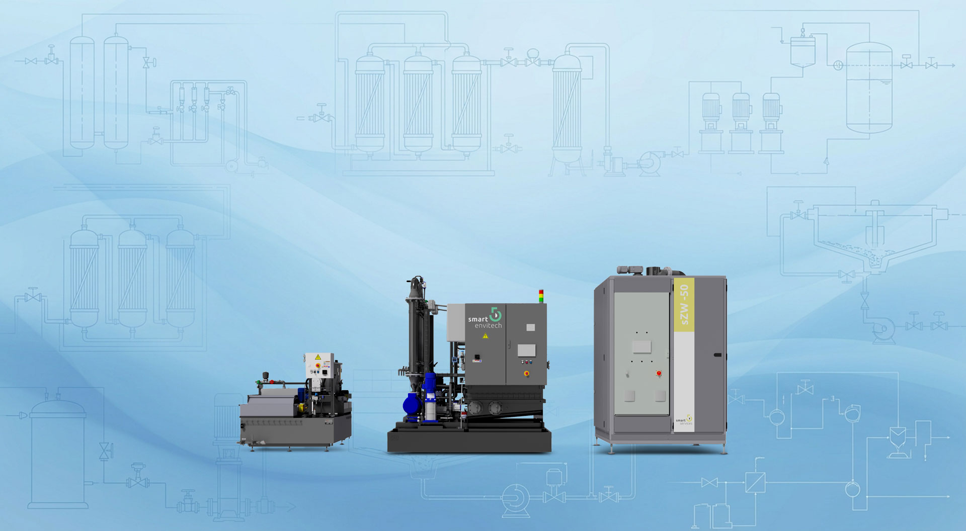 Industrielle Wasser- und Abwasseraufbereitung bei smart5